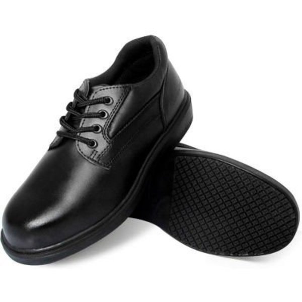 Lfc, Llc Genuine Grip® Men's Comfort Oxford Shoes, Size 10.5W, Black 7100-10.5W